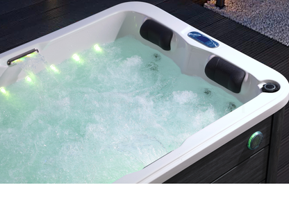 BRAIDER Wanna ogrodowa MONACO SPA z hydromasażem 180 cm. Biała. Jacuzzi